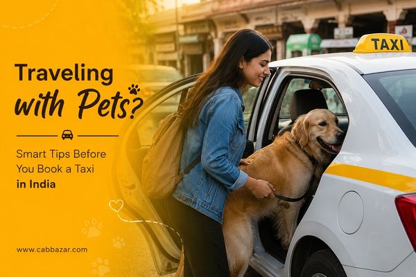 Traveling with Pets? Everything You Should Know Before Booking a Taxi in India