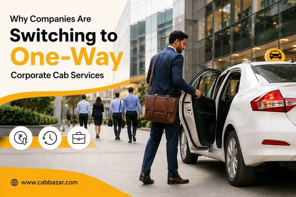 Why Companies Are Switching to One-Way Corporate Cab Services