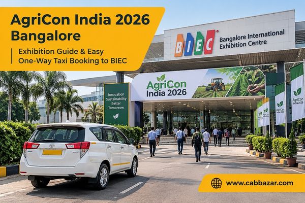 AgriCon India 2026 Bangalore: Guide to the Exhibition and Hassle-Free One-Way Taxi Booking to BIEC