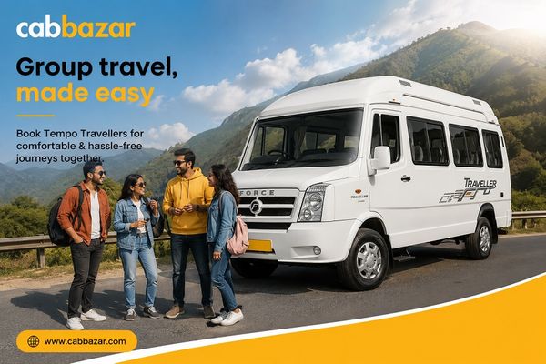 Book Tempo Travellers for Group Travels: Guide to Stress-Free Group Taxi Booking