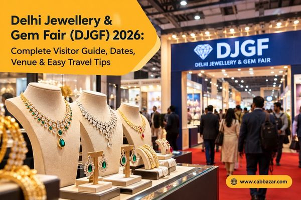 Delhi Jewellery & Gem Fair (DJGF) 2026: Visitor Guide, Dates, Venue & Easy Travel Tips