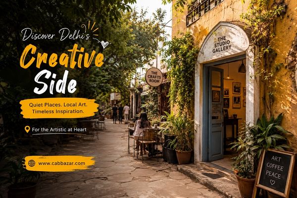 Delhi's Hidden Gems Loved by Artistic Souls: Guide to the City's Quiet Creative Corners