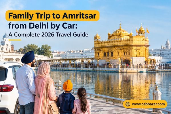 Family Trip to Amritsar from Delhi by Car: A Complete 2026 Travel Guide