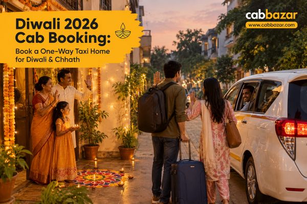 Diwali 2026 Cab Booking: Book a One-Way Taxi Home for Diwali & Chhath