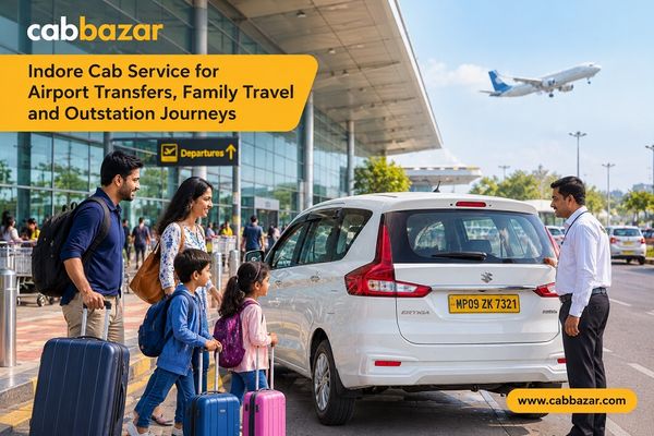 Indore Cab Service for Airport Transfers, Family Travel and Outstation Journeys