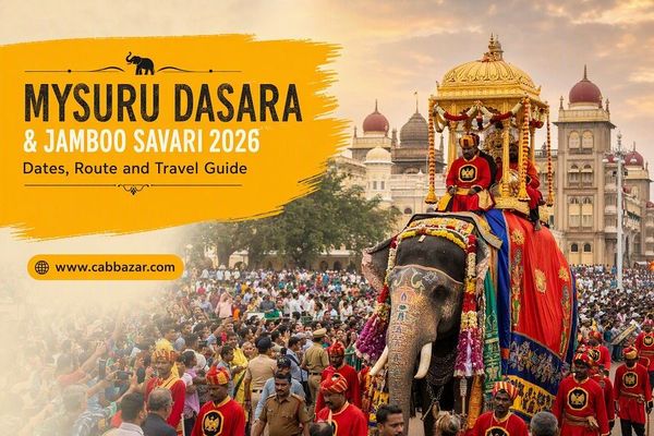Mysuru Dasara & Jamboo Savari 2026: Dates, Route and Travel Guide