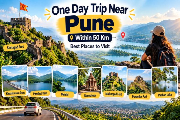 One Day Trip Near Pune Within 50 Km: Best Places to Visit